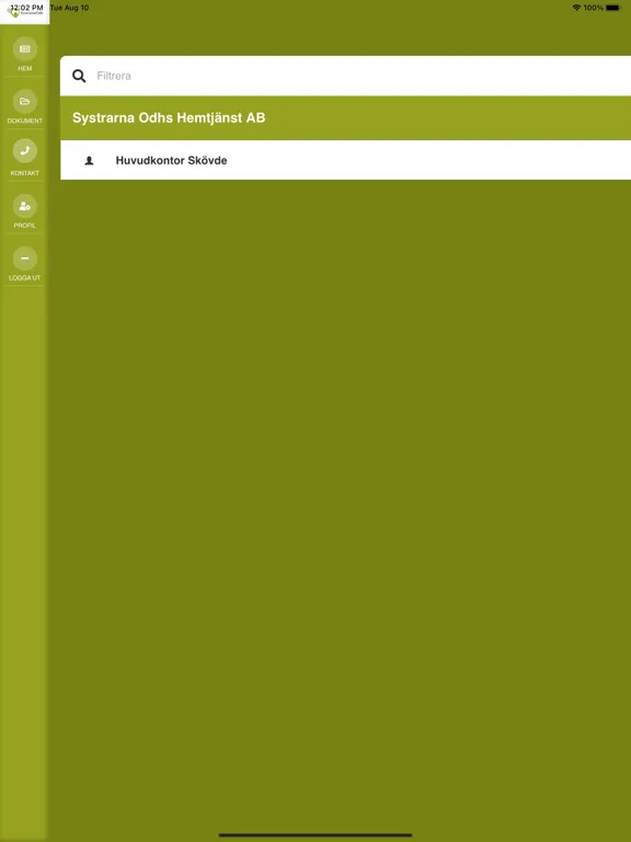 Systrarna Odhs Hemtjänst iPad  سکرین شاٹس