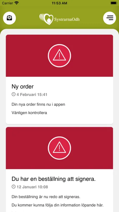 Systrarna Odhs Hemtjänst سکرین شاٹس