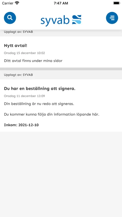 Syvab - APPEN Ekran Görüntüleri