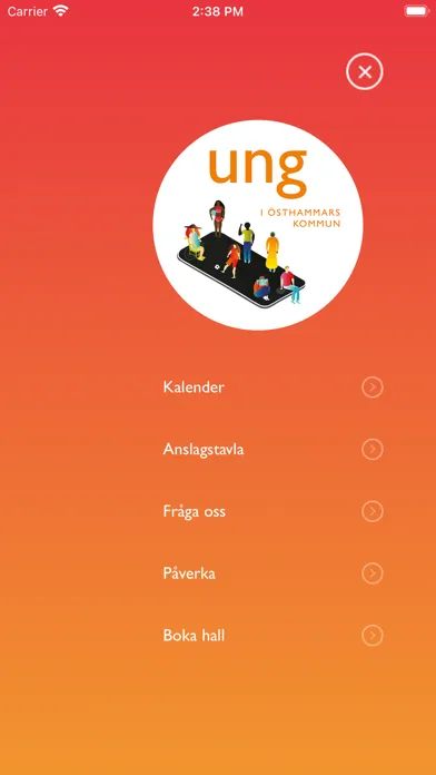 Tangkapan skrin Ung i Östhammars kommun