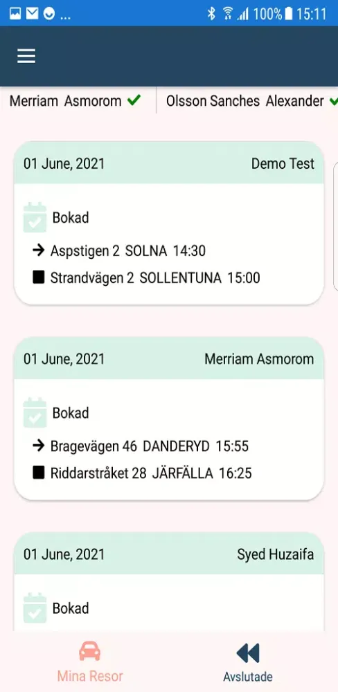 Capturas de pantalla de Mina Resor Tyresö