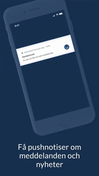 Tangkapan layar SchoolSoft Personal App