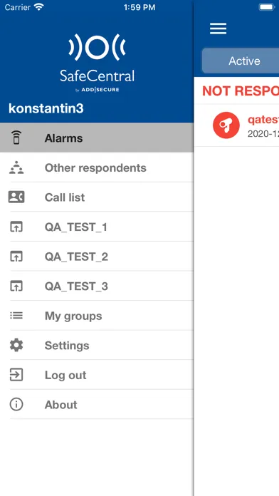 AddSecure SafeCentral Screenshots