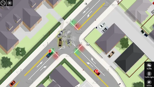 Tangkapan skrin Intersection Controller