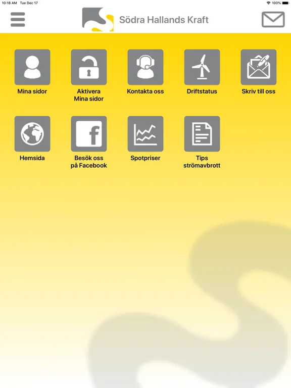 تصاویر Södra Hallands Kraft iPad 