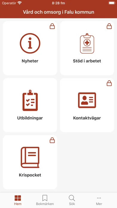 Captures d'écran de Vård och omsorg i Falu kommun