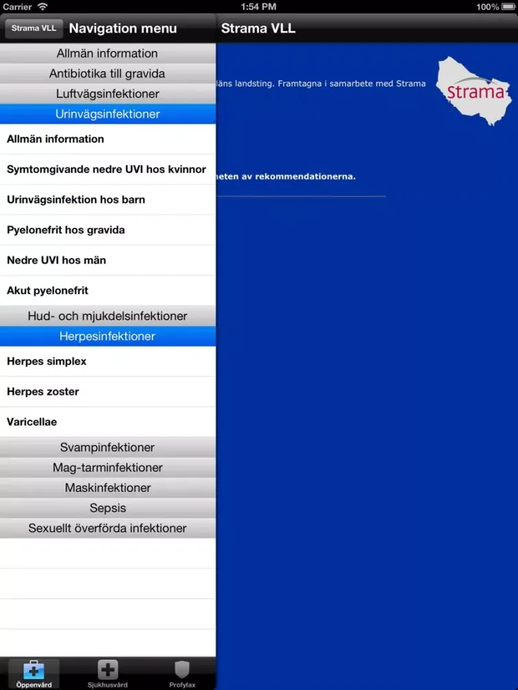 Capturas de pantalla de Strama VLL iPad 