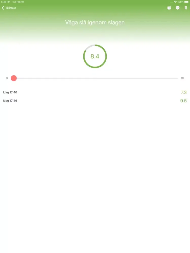 Screenshot di S3 - My goals iPad 