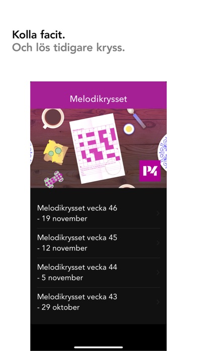 Melodikrysset i P4 স্ক্রিনশট