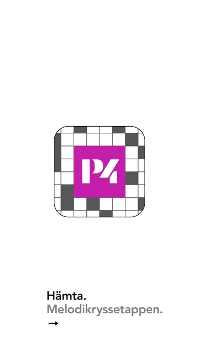 Melodikrysset i P4 스크린샷
