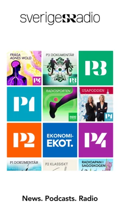 Sveriges Radio Play Screenshots