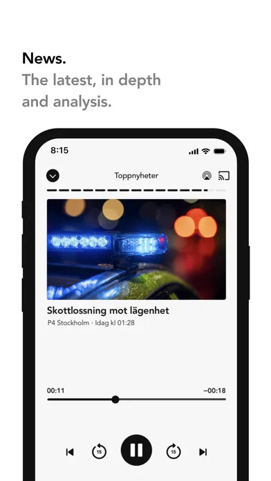 Sveriges Radio Play Screenshots