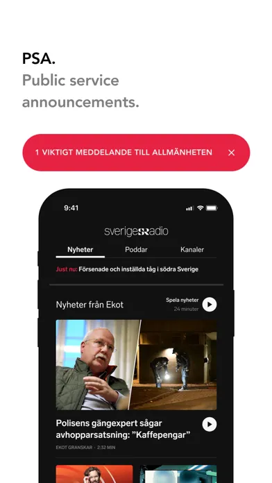 Sveriges Radio Play Screenshots