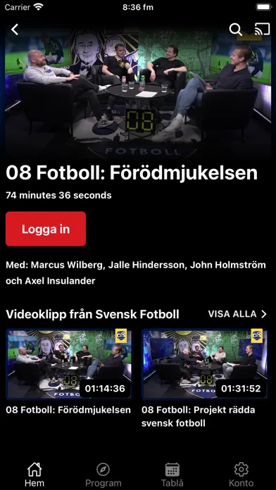 Zrzuty ekranu DobbTV