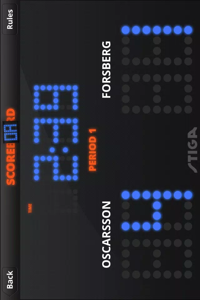 Tangkapan layar STIGA Scoreboard for Table Hockey