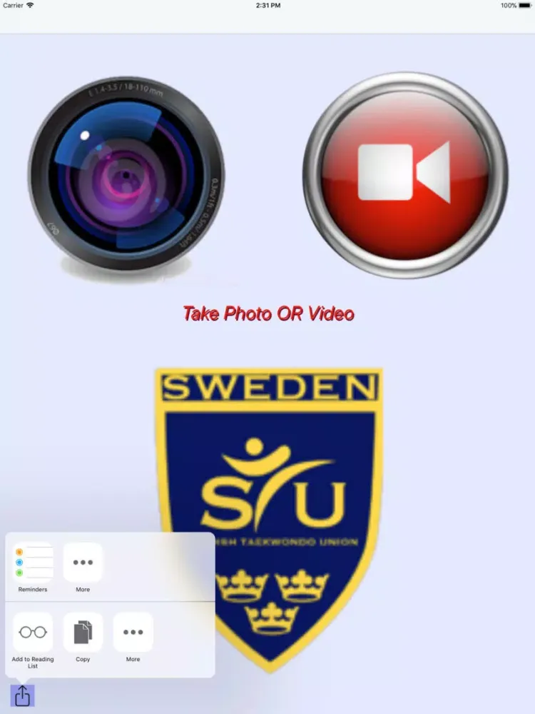 tkdcam iPad  স্ক্রিনশট