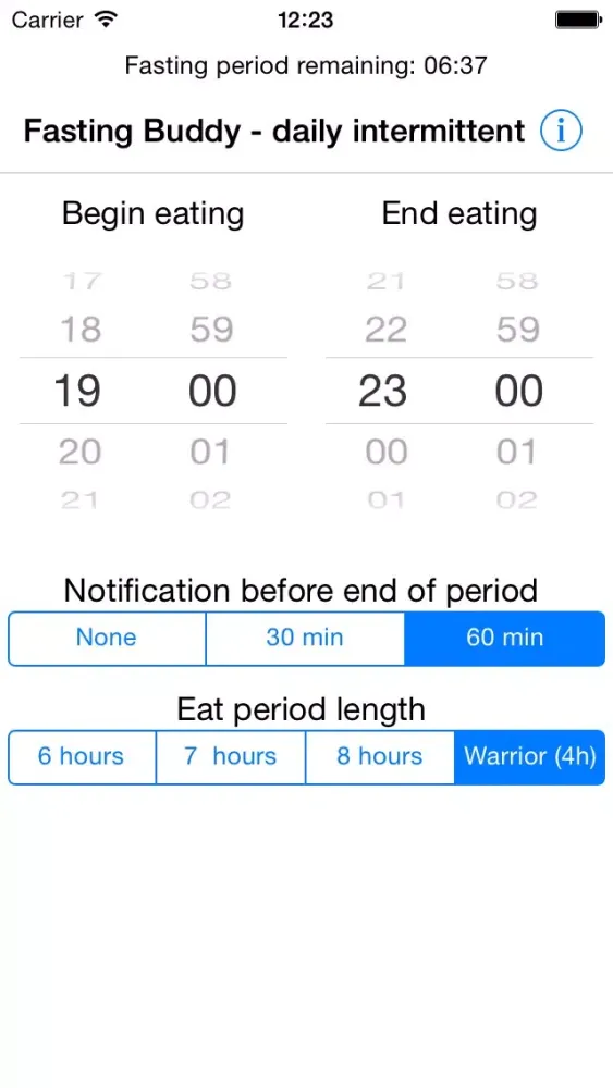 Fasting Buddy Screenshots
