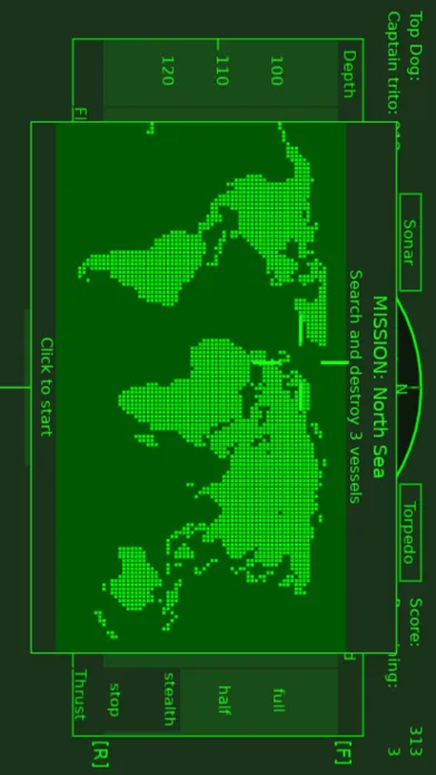 Ảnh chụp màn hình của Submarine Sonar