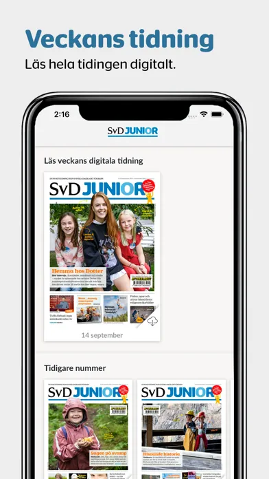 SvD Junior スクリーンショット