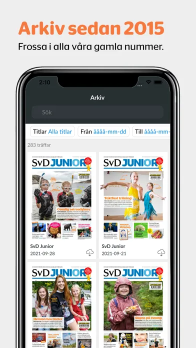 SvD Junior スクリーンショット