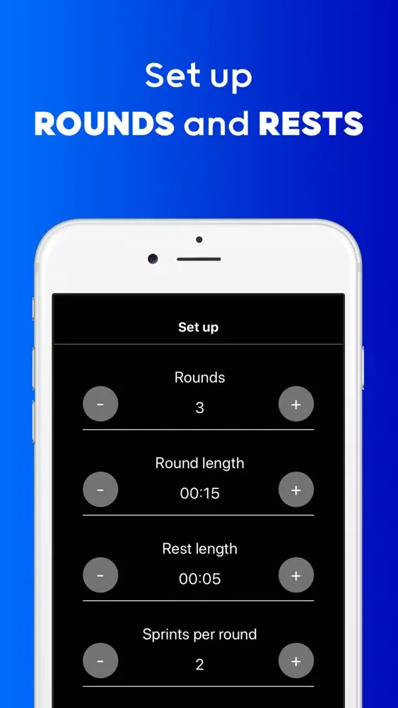 Captures d'écran de SVRBK Boxing & MMA HIIT Timer