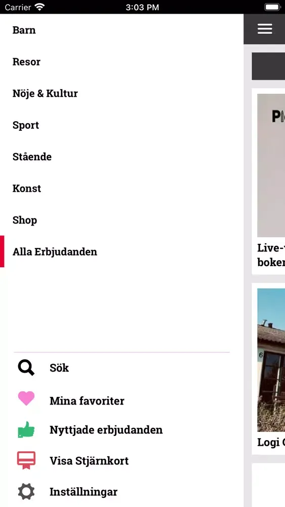 Capturas de pantalla de Sydsvenskan Stjärnklubb