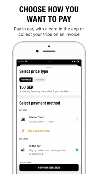 Taxi Sthlm Screenshots