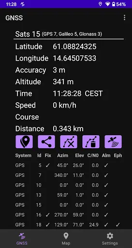 GNSS Viewer應用截圖