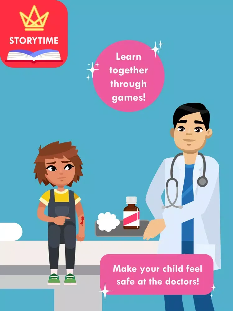 Скриншоты StoryTime Kids: Doctor Visit iPad 