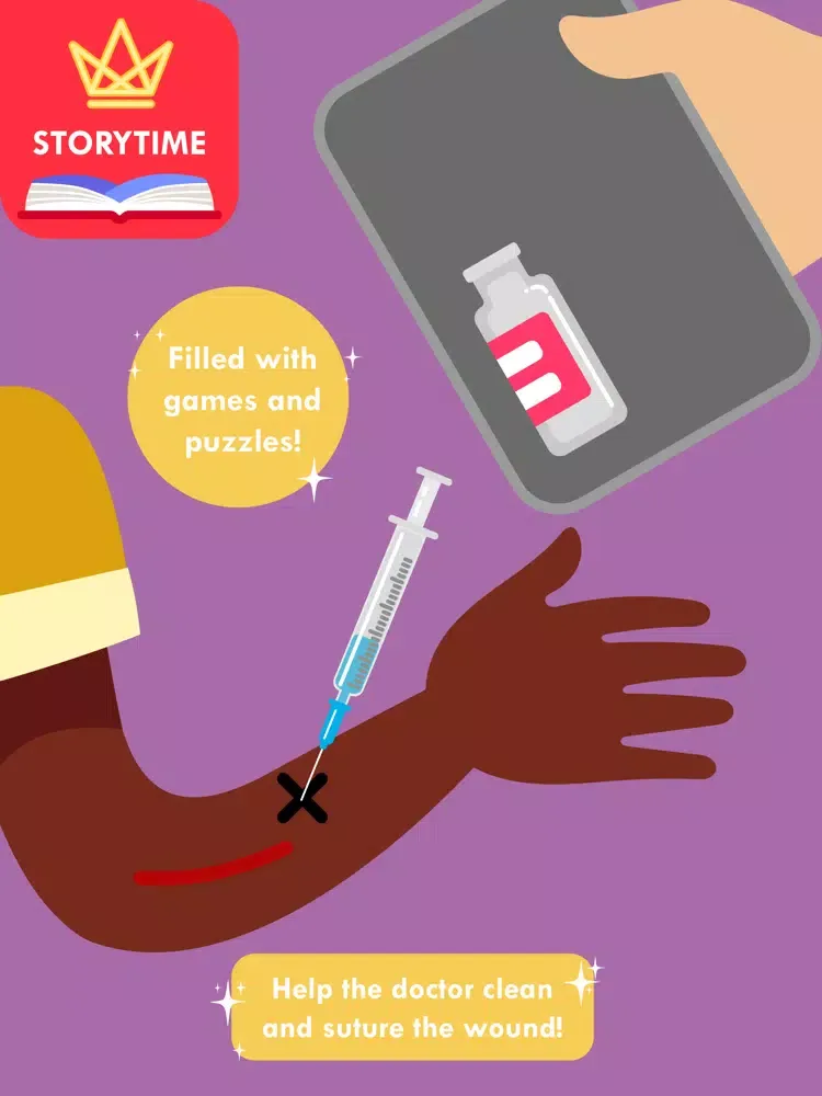 Скриншоты StoryTime Kids: Doctor Visit iPad 