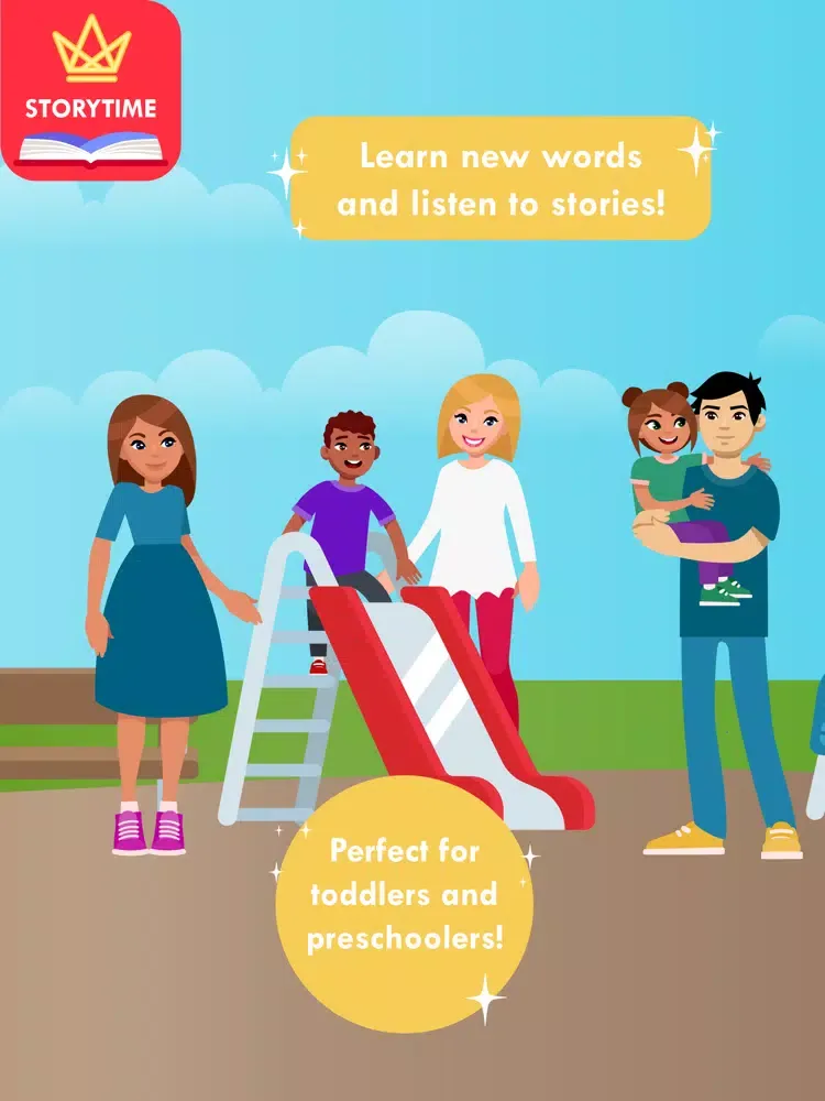 ภาพหน้าจอของ StoryTime Kids: My Family iPad 