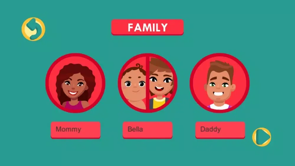 ภาพหน้าจอของ StoryTime Kids: My Family