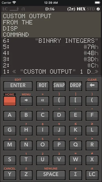 Capturas de pantalla de RPN 28x Calc