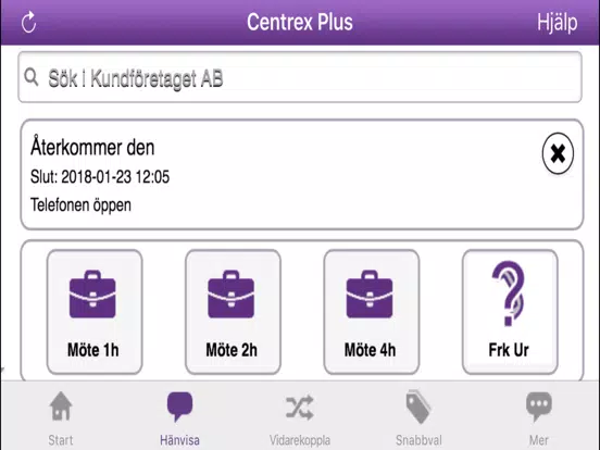 Centrex + iPad 應用截圖