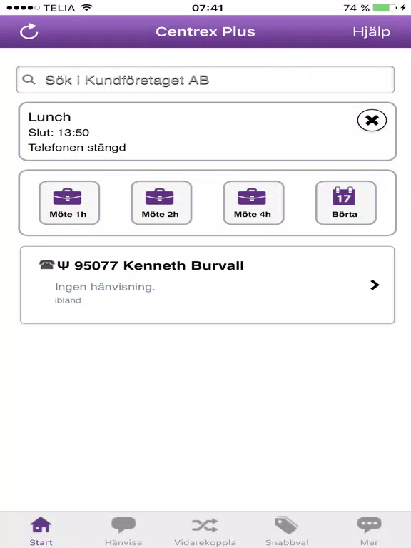 Centrex + iPad 應用截圖