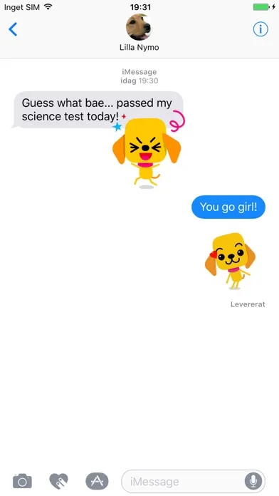 Lilla Nymoji سکرین شاٹس