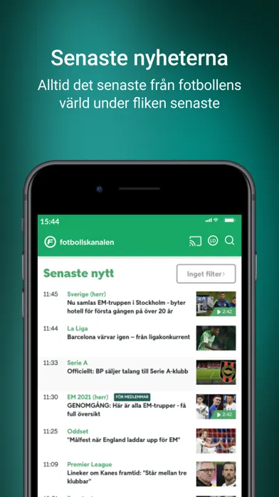 Fotbollskanalen应用截图
