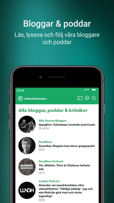 Fotbollskanalen应用截图