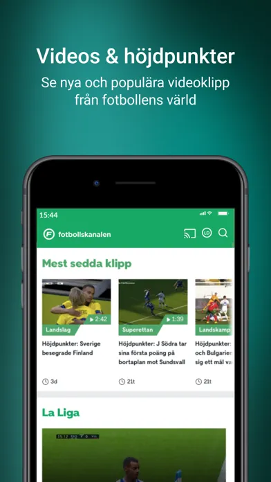 Fotbollskanalen应用截图