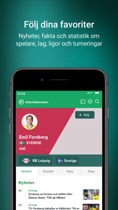Fotbollskanalen应用截图