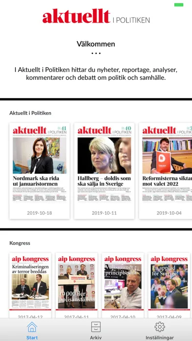 Aktuellt i Politiken应用截图