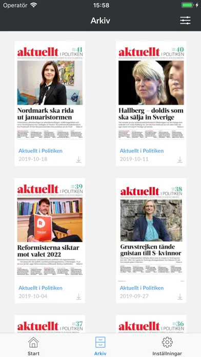 Aktuellt i Politiken应用截图
