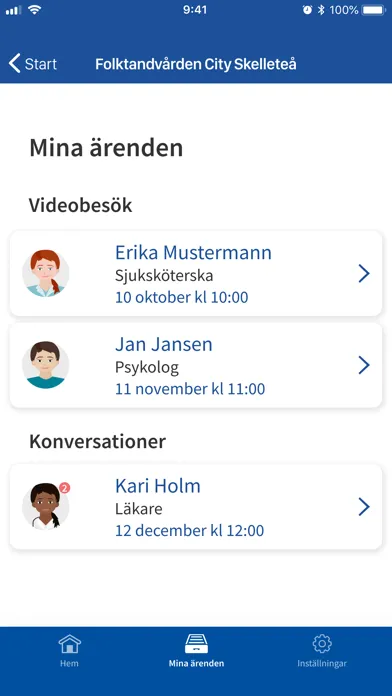 تصاویر Mottagning vårdpersonal