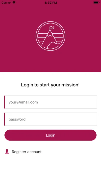 Mission App Screenshots