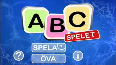 Tangkapan skrin ABC-spelet