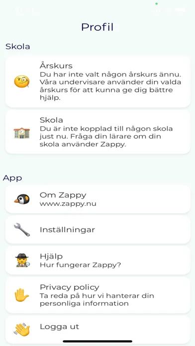 Zappy - Digital läxhjälp Screenshots