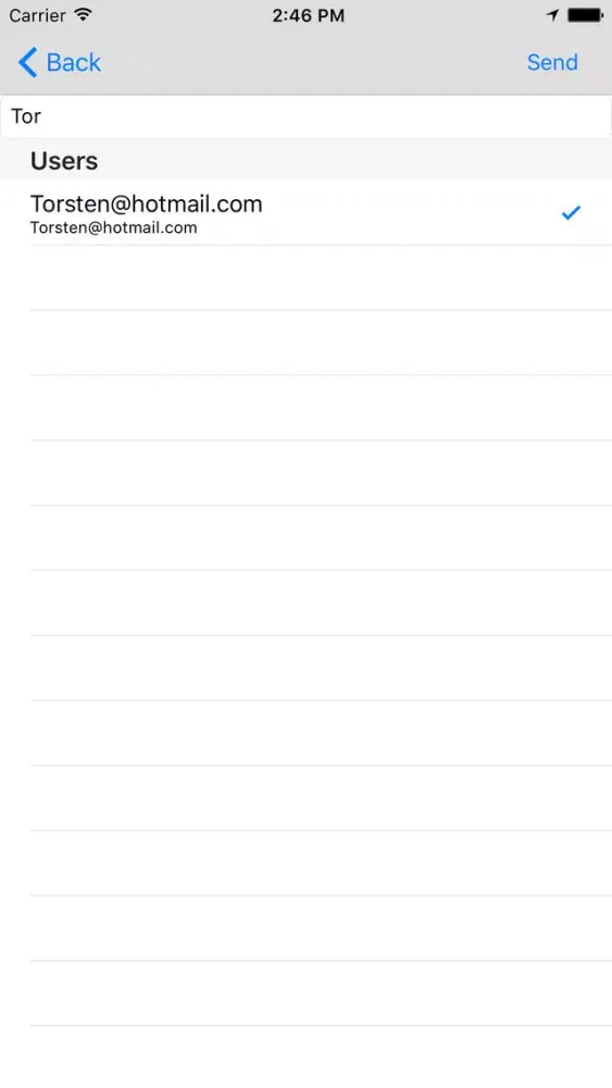Capturas de pantalla de Swift List, The easiest way to share lists on your Phone