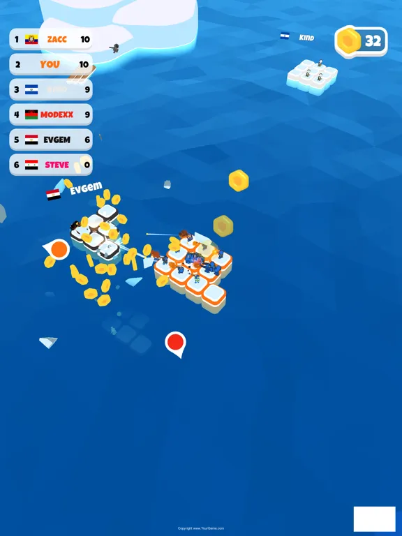 Screenshot di Raft Craft: Ocean War iPad 