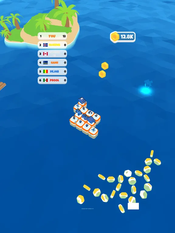 Screenshot di Raft Craft: Ocean War iPad 