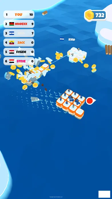 Screenshot di Raft Craft: Ocean War